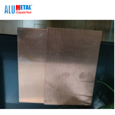 Bảng điều khiển tổng hợp kim loại chống tĩnh điện 5mm Nhôm đồng CE SGS