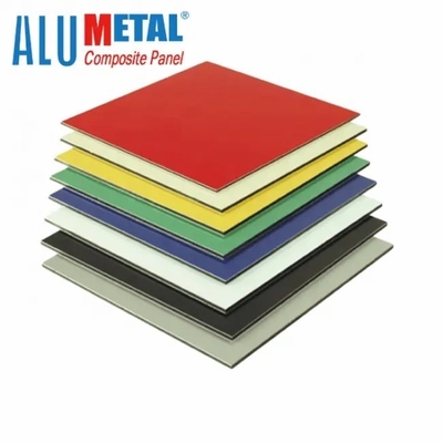 Tấm ACP trắng chống cháy 2440 X 1220mm 3mm
