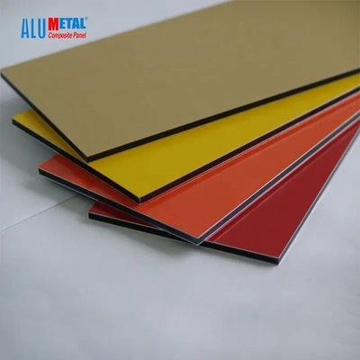 Tấm ốp nhôm tổng hợp PVDF Tấm ốp kiến ​​trúc ngoại thất ACP ACM Dibond