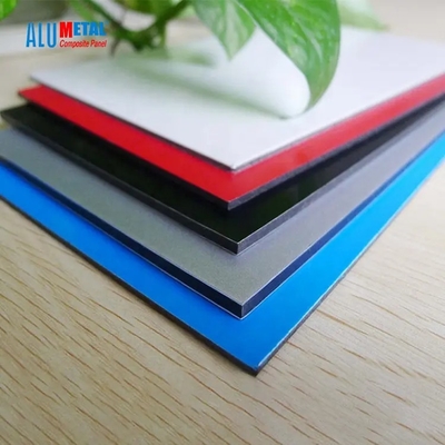 Sản phẩm mặt dựng bằng nhôm composite Alumetal Silver PVDF ACP