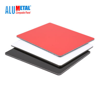 Tấm tường nhôm trang trí 4mm 0,3mm FEVE Bảng tổng hợp nhôm tráng phủ PVDF