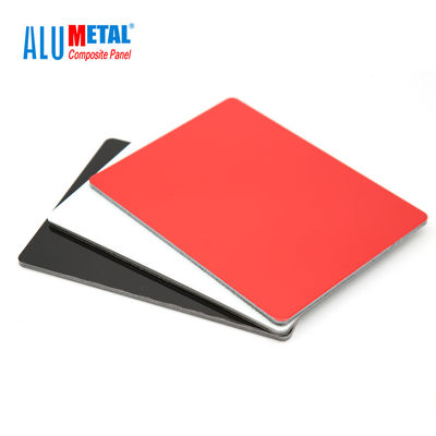 Tấm tường nhôm trang trí 4mm 0,3mm FEVE Bảng tổng hợp nhôm tráng phủ PVDF
