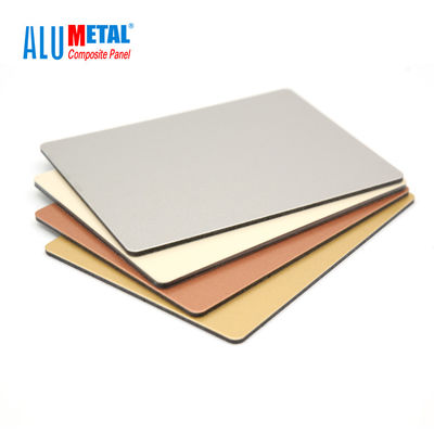Bảng điều khiển tổng hợp nhôm PVDF Anodized 4mm