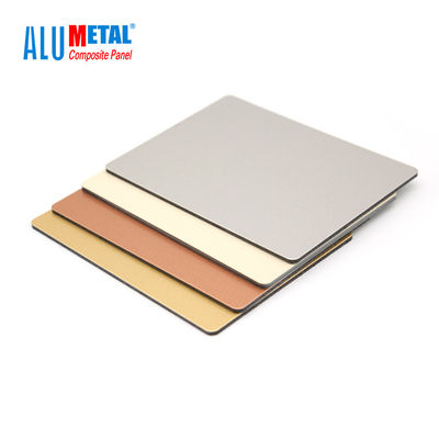 Bảng điều khiển tổng hợp nhôm PVDF Anodized 4mm