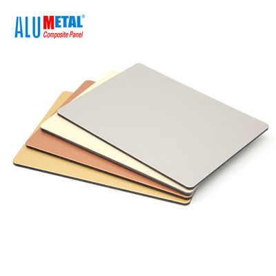 Bảng điều khiển tổng hợp nhôm PVDF Anodized 4mm
