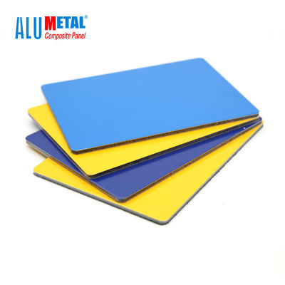 Tấm ốp tường bằng nhôm Acp bên ngoài 0,5mm Lõi chống cháy 1220 X 2440 Mm