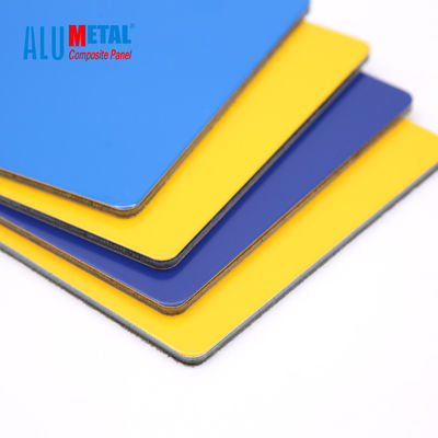 Tấm ốp tường bằng nhôm Acp bên ngoài 0,5mm Lõi chống cháy 1220 X 2440 Mm