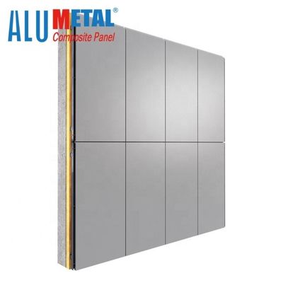 Tấm ốp tường ngoại thất bằng nhôm 1570mm 5mm Lõi nhựa LDPE