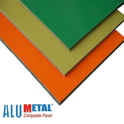 Tấm ốp tường ngoại thất bằng nhôm 1570mm 5mm Lõi nhựa LDPE