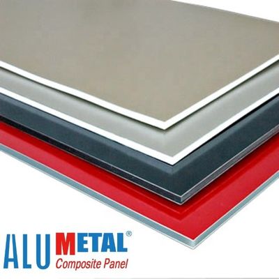 Tấm ốp tường ngoại thất bằng nhôm 1570mm 5mm Lõi nhựa LDPE