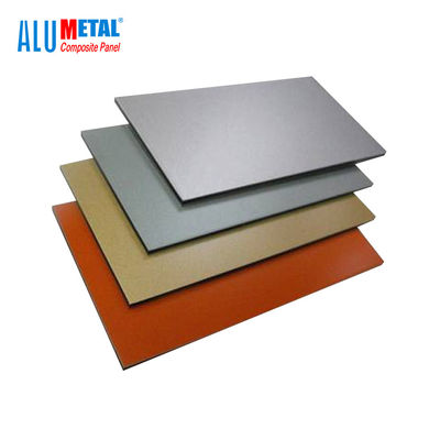 Tấm bảng tổng hợp nhôm PVDF 1220x2440mm chải 5mm AA1100