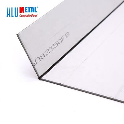 Dibond 3mm PVDF Aluminium Composite Panel Tấm gương Acp Bề mặt Anodized cho Quảng cáo