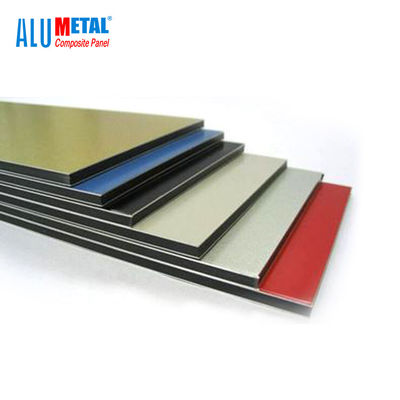 4mm PVDF tráng 3003 Tấm nhôm hợp kim Tấm ốp tường Tấm composite kháng khuẩn ISO9001