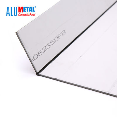 Bảng điều khiển hỗn hợp nhôm chống cháy bên ngoài 1220MM ACM 4MM kháng khuẩn nhẹ SGS