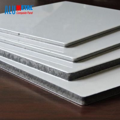 Tấm ốp tường bằng nhôm tổng hợp chống cháy 2mm Hợp kim Fluorocarbon 1100