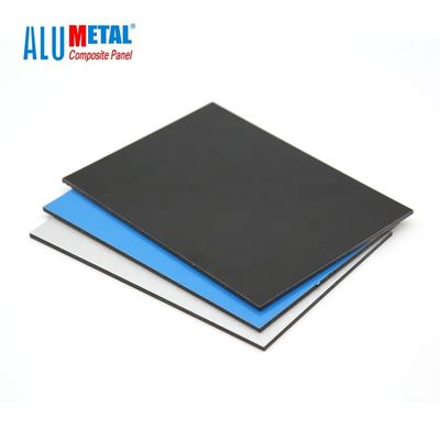 6mm Dibond 1500 X 4000mm PE Bảng điều khiển hỗn hợp nhôm tấm Sandwich Nano chống cháy