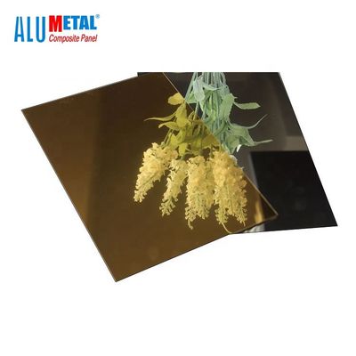 Tấm bảng tổng hợp nhôm 2440mm 3mm chống cháy cho bề mặt Anodized phân vùng