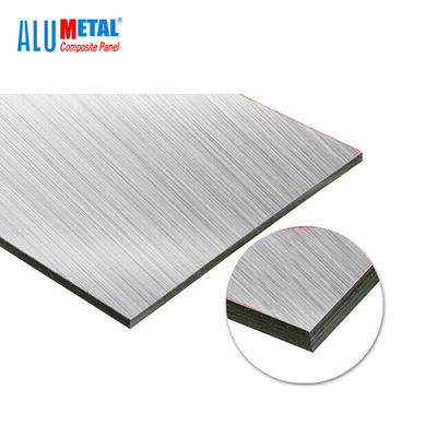 Tấm ốp nhôm gương nhôm bóng 0,5mm Bạc 2440mm
