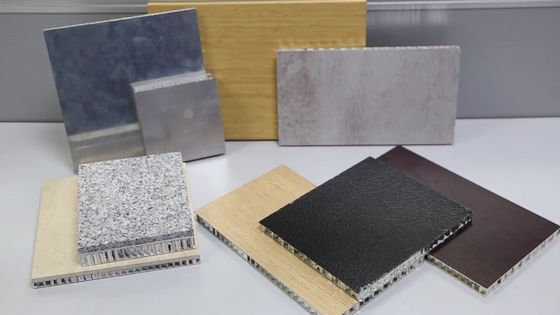 Bảng điều khiển tổ ong bằng nhôm bề mặt nổi