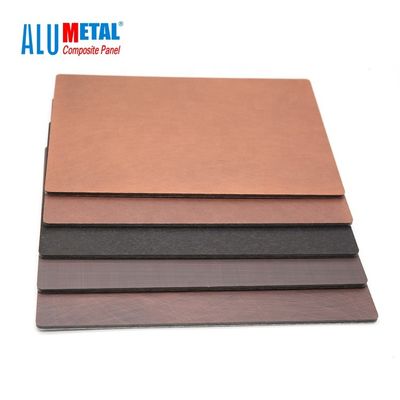 Bảng điều khiển tổng hợp kim loại nhôm 4mm ACP kháng khuẩn 1000mm 0,15mm Da