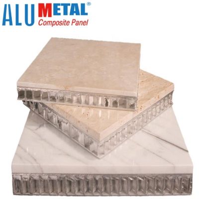 A2 Bảng điều khiển tổ ong bằng đá Polypropylene chống cháy 1250mm 0,5mm Đá cẩm thạch cách nhiệt