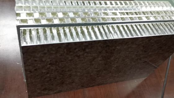 Bảng điều khiển tổ ong bằng đá gỗ tổng hợp 100mm Đá cẩm thạch ép đùn 1575MM Ngoại thất B1 FR