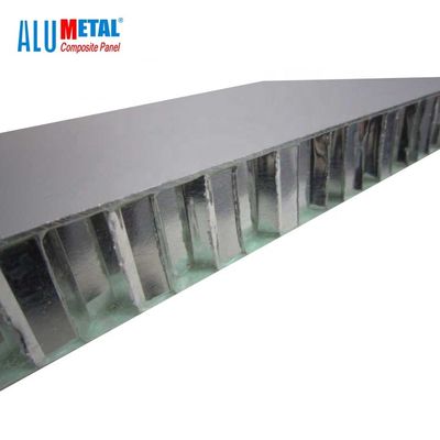 Bảng điều khiển tổ ong bằng đá gỗ tổng hợp 100mm Đá cẩm thạch ép đùn 1575MM Ngoại thất B1 FR