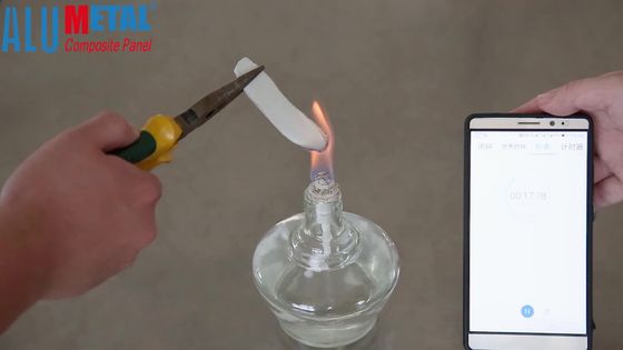 Bảng điều khiển tổng hợp nhôm 2440mm 3mm Pvdf Anodized cho tường bên ngoài
