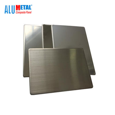 Chống nấm mốc 5000mm Tấm nhôm nhựa tổng hợp bằng thép không gỉ FEVE 1220mm AA1100
