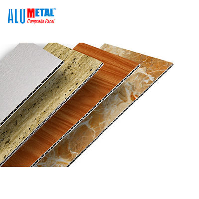 Bảng điều khiển bằng nhôm đục lỗ 3D bên ngoài 1220mm Bảng tổng hợp nhôm ACM 8mm