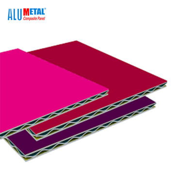 Tấm vật liệu nhôm tôn 1220X2440MM Tấm ốp acp phủ PVDF