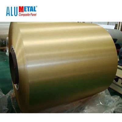 Hợp kim nhôm cuộn được sơn phủ sẵn 1050 Máng xối 1240mm Cắt 10MM