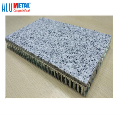 Bảng điều khiển tổ ong bằng đá 25mm 4x8 Nội thất bên ngoài 0.12mm Gỗ kết thúc bằng nhôm Bảng tổng hợp