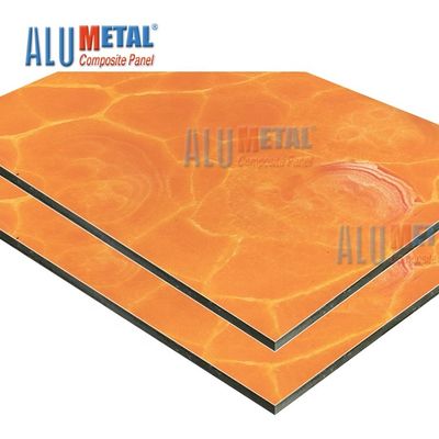 Tấm Sandwich nhôm Anodized ngoài trời Tấm vật liệu composite 1220mm 2mm