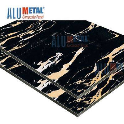 5mm 1570mm Đá cẩm thạch Tấm nhôm tổng hợp bên ngoài Tấm tường bên ngoài Lớp phủ PVDF
