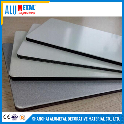 Bảng điều khiển composite nhôm PVDF Acp B2 Chống cháy khuôn mẫu