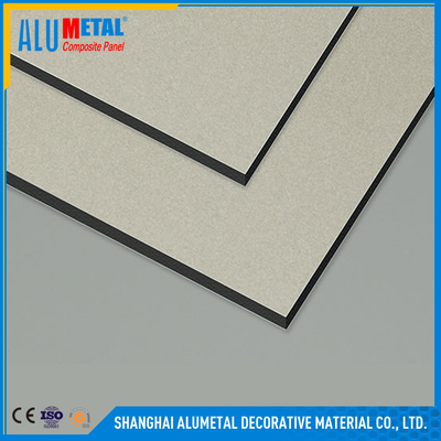 Tấm nhôm composite phủ sơn PVDF để trang trí tường mặt tiền