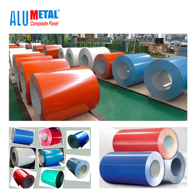 PVDF FEVE Trim nhôm cuộn 200MM cho xây dựng