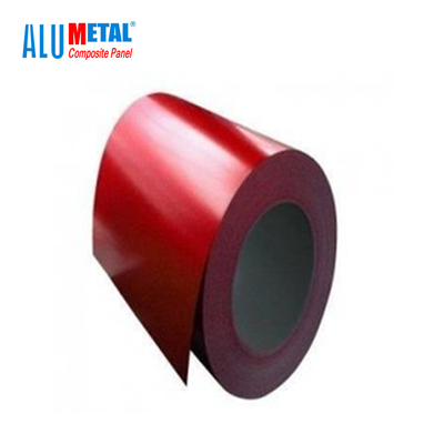 H12 1mm Tráng nhôm tráng pha sẵn A1060 2500MM Cuộn mái xe kéo