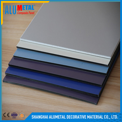 Bảng điều khiển tổng hợp nhôm PVDF 2mm tùy chỉnh nhiều lớp cho kiến ​​trúc