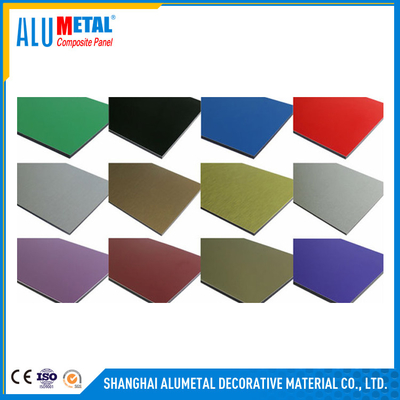 Alumetal ACP PVDF Aluminium Composite Panel chống tĩnh điện chống cháy