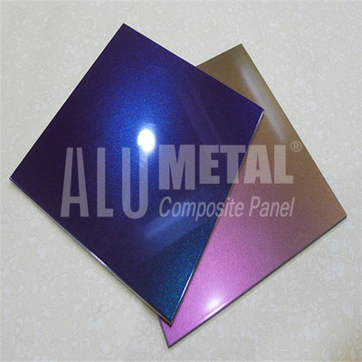 Tấm bảng tổng hợp nhôm Anodized Brushed Lõi không thể phá vỡ