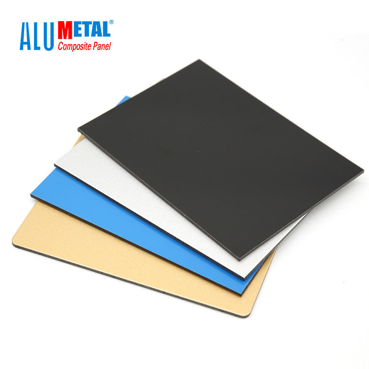 Tấm nhựa tổng hợp LDPE Core PE 4mm Tấm ACP Trang trí cửa chống cháy 1500mm