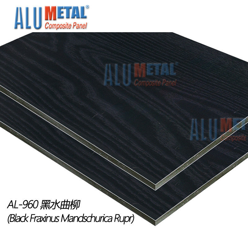 Tấm nhôm phủ sơn 0,06mm 4mm Bảng điều khiển Acm 1250mm Trong nhà cho biệt thự