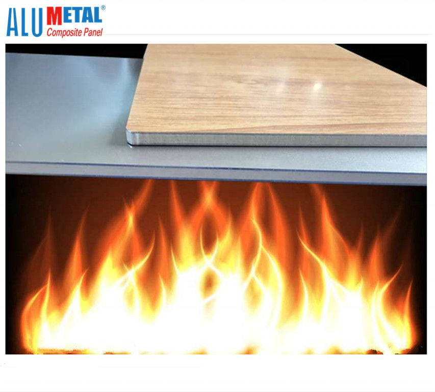 Tấm ốp nhôm tổng hợp bên ngoài dày 3mm 8x4 Trang trí bằng lá 6000mm Tấm AA3003